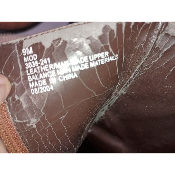 BASS, Tan Block Heel Mid Calf Leather Dress Boot with Ring, Woman Size 9 - Picture 7 of 8